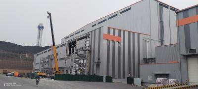 China Taller de estructuras prefabricadas de acero al carbono Estructura de acero ligero Almacén industrial en venta