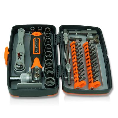 China Durable 38 In 1 Ratchet Screwdriver Set Multifunctional Vehicle Maintenance Tool Kit Wholesale for sale