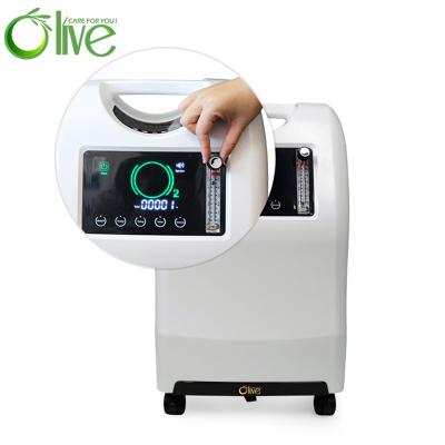 China 24/7 Hot Sale 93%+3% Concentrador De Oxigeno Olive 10/h Continuous Flow Oxygen-Concentrator 10l 8l 5l 3l Portable Medical Oxygen Concentrator for sale