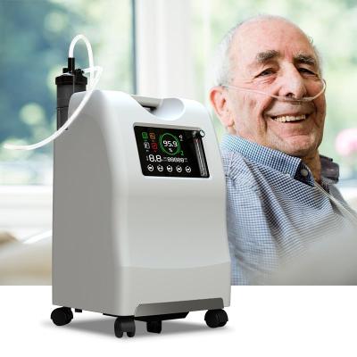 China 24/7 Liter Portable Medical Oxygen-Concentrator 7l 5l Olive Concentrador De Oxigeno Oxygen Machine Continuous Flow /h 8 10 Liter Oxygen Concentrator for sale