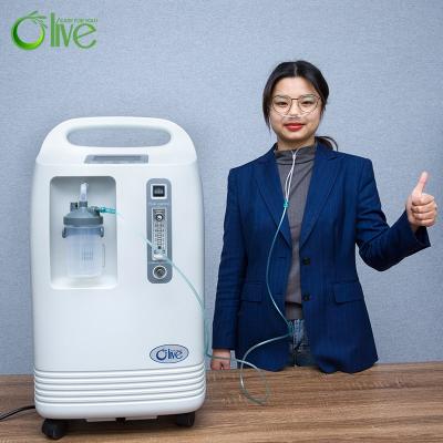 China 5l 10l 5 Liter Olive Oxgen Concentrator 10l Oxygen Concentrator Cheap Dual Flow Chinese Medical Portable Oxygen Concentrator 5l 7l 10l Concentrator for sale