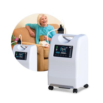 China Height Adjustable 93% Oxygen Purity 1-10l Oxygen Concentration Medical Grade Oxygen Concentrator for sale