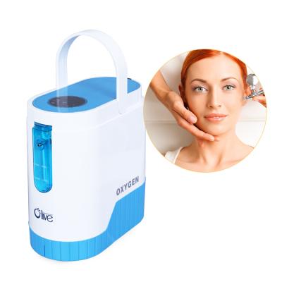 China Pigment Removal Customized Oxygen Therapy Facial Jet Clinic Equipment 3l Professional Oxygen Machine Concentrator Portable Beauty Machine for sale