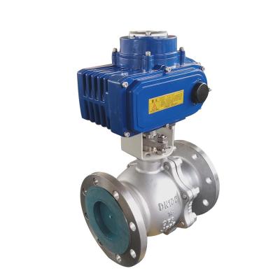 China General Wenzhou Manufacturing Flange Actuator Electric Ball Valve for sale