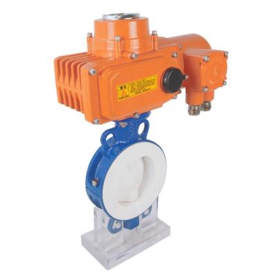 China General Manufacturer Water Flow Control Electric Actuator Butterfly Valve for sale