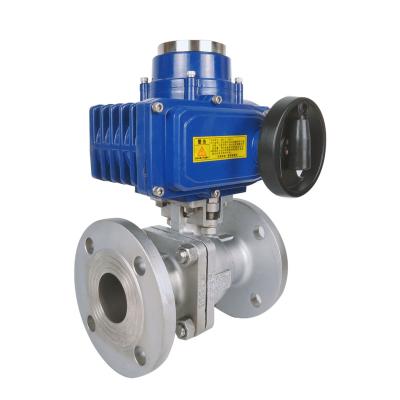 China 2inch SS DN50 General Ball Valve With Explosion Proof Electric Actuator for sale