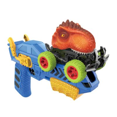 China Plastic Toy Gun Deformation Shooting Dinosaur Toy Game Gun Children for sale