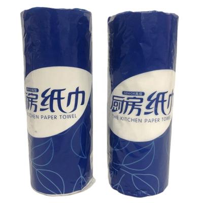 China Eco - Friendly Kitchen Tissue Roll Paper Towels Roll Kitchen Rack Paper Cleaning Cloths for sale