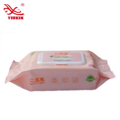 China Baby Wipes Wet Skin Care Custom Wipes Single Wet Wipes Spunlace Nonwoven Wet Wipes Production Line for sale