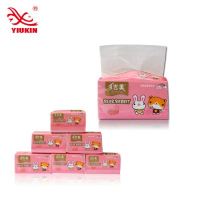 China Package Soft Facial Tissue Plastic Bag Soft Facial Paper Tissue for sale