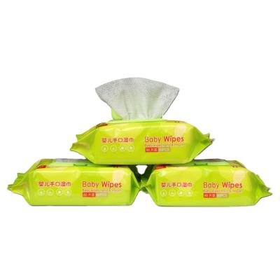 China Manufacturer Wholesale Private Label Soft Hand Wipes Baby Wet Wipes for sale