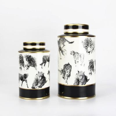 China Chaozhou Contemporary Wholesale Porcelain Factory Coffee Canister Set Kitchen Art Ceramic Pots for sale