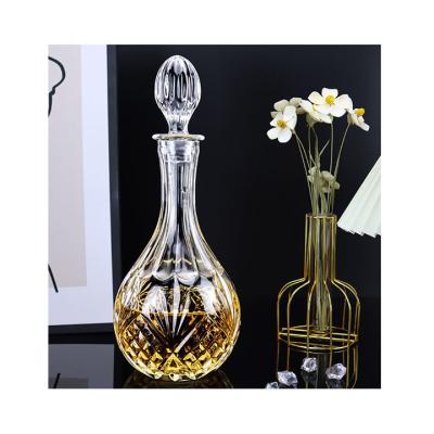 China 2023 New High Quality Custom Crystal Whiskey Decanters Accept Wholesale Classic Wine and Whiskey Decanters for sale