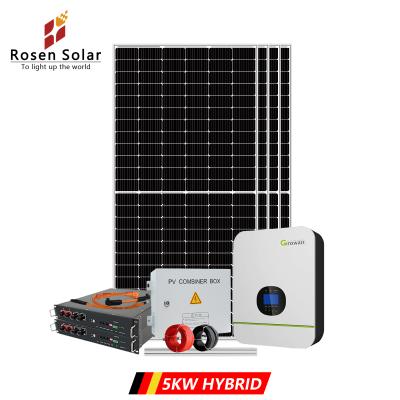 China - home grid/solar solar battery energy storage system 5Kw 10Kw 15Kw 20Kw hybrid energy storage system for sale