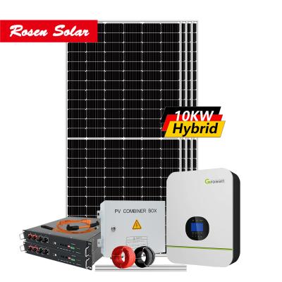 China 10kw Home Solar Power System Off Grid Solar System Home Solar Systems Off Grid Complete for sale