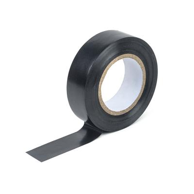 China Direct Selling Waterproof Flame Retardant Cable Direct Log Black Adhesive PVC Insulation Electrical Tape for sale