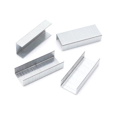 China New Durable Metal Steel Listing Staples Mini Office Cardboard Stple Pin For Paper Binding for sale