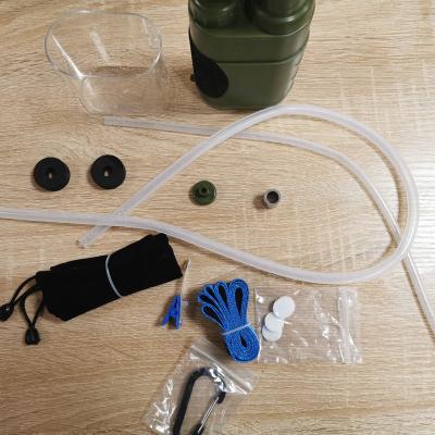 China Lightweight Purifier Water Filter With 0.01 Micron Carbon Bag Gel Accessories Travel Technology OEM Shell for sale