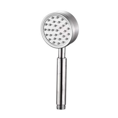 China Sliding Bar Free 304 Stainless Steel Brushed Handheld Shower Head Water Saving High Pressure Durable For Pressurized Bathroom for sale