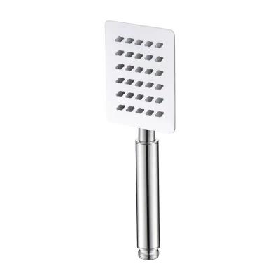 China Without Sliding Bar Stainless Steel Brushed Handheld Shower Head Water Saving High Pressure Durable For Pressurized Bathroom for sale