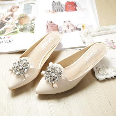 China Flat Shoes Ready To Ship Shoes PU Leather Flat Shoes Flat Shoes For Women for sale