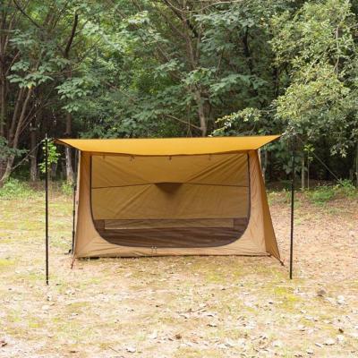 China Easy set up waterproof and rainproof belt cheap porch support triangle A rodless camping tent suitable for novices for sale