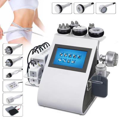 China ABS 9 in1 Cavitation RF Body Slimming Lipo Laser Fat Reduce Radio Frequency Face Skin Lifting BIO LED Micro Photon Current Therapy for sale