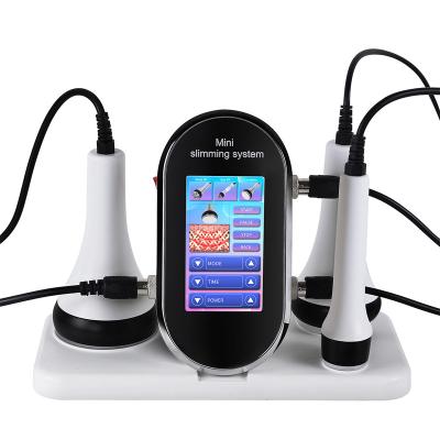 China ABS Fat Burner Weight Loss Machine 40K Ultrasonic Cavitation Slimming Machines 3 in 1 RF Skin Face Body Fat Burning Massager for sale