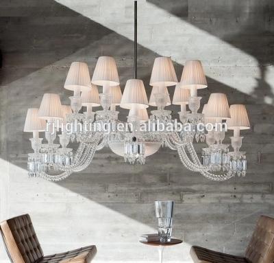 China Modern Made In China Luxury Crystal Chandelier Baccarat Living Room Lamp for sale