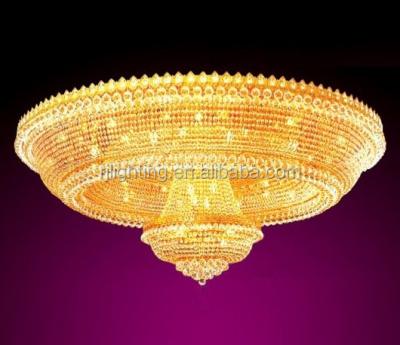 China Zhongshan Factory Hotel Low Ceiling Modern Banquet Hall Project Lighting Chandelier Crystals for sale