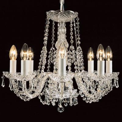 China Residential Cheap High Quality Silver Bohemian Crystal Chandelier Pendant Lighting Lamp/Lights For Hotel for sale