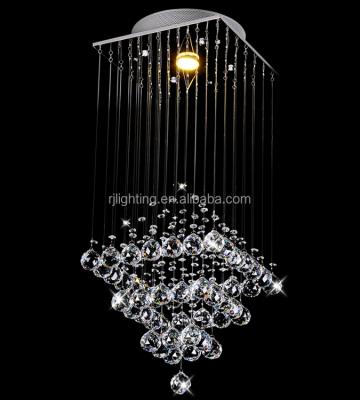 China China wholesale cheap modern crystal lamparas de stainless steel pendant lamp modern crystal lighting for sale