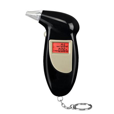 China ABS New Design Semiconductor Breath Alcohol Tester Portable Breathalyzer Machines for sale