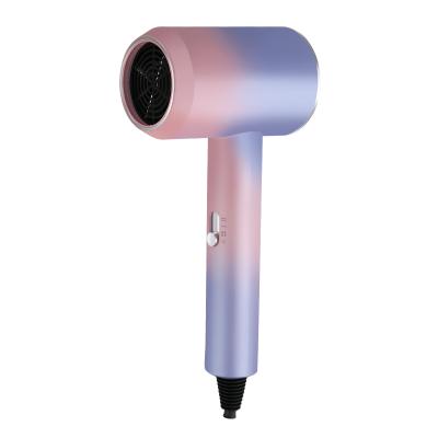 China Profesional 2021 Digital White Solar Foldable Cute Mini Bathroom Private Label 2 in 1 One Step Foldable AC Hair Dryer for sale