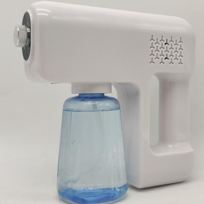 China Nano Plastic Portable Wireless Atomizer Sterilization Machine Mist Sprayer Fashion Design Disinfection Wireless Spray Gun for sale