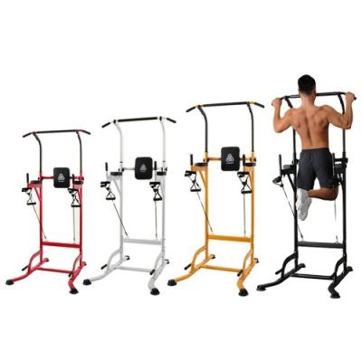 China Home Use Pull Up Rack Station For Home Gym Fitness With Multifunctional Height Adjustable Power Tower for sale