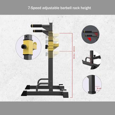 China FACTORY Fitness Equipment Weight Lifting Universal Indoor Adjustable Barbell Rack Squat Rack for sale