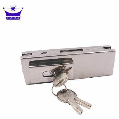 China Manufacturer Supply Modern High Quality Glass Door Fit Bottom Fix Lock for sale