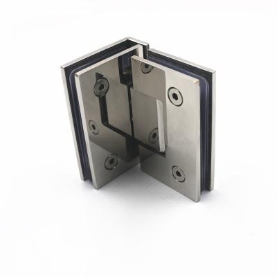 China Modern High Quality Square Double Side Shower Hinge Glass Door Hinges for sale