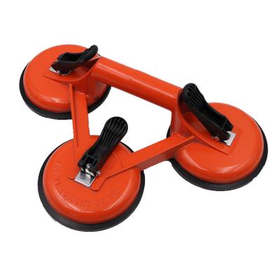 China Aluminum Alloy Sucker 3 Claws Suction Cup Glass Cup Holder Lifting Machine for sale