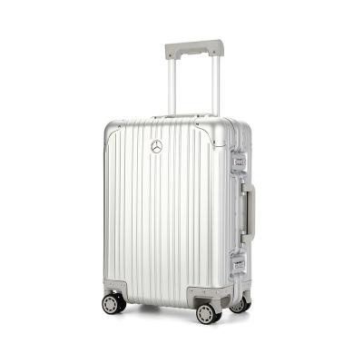 China Aluminum Online shopping Super grade aluminium luggage suitcase valise luggage set pilot bags for sale