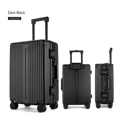 China PC Factory Price Promote Sales Travel Lightweight PC Hardshell Carry On Suitcase Luggage Trolley Bag Style for sale