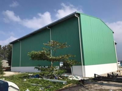 China Green Corrugated Anti Rust Steel Roofing Sheets 0.2mm 0.4mm 0.6mm Thickness for sale