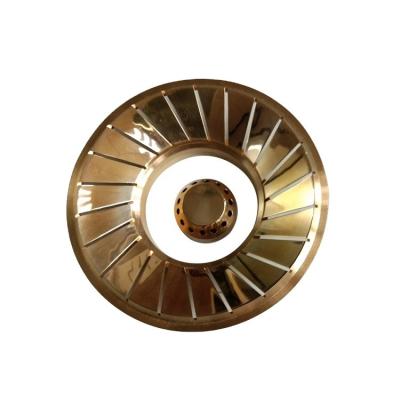 China Low Price Household Gas Cooker Parts 90 Mm Gas Burner Burner Brass End for sale