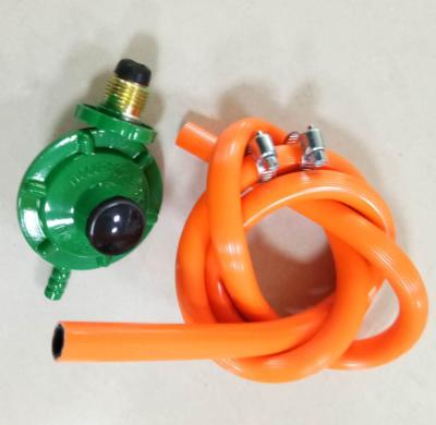 China Household Gas Stove Spare Parts Stove Connector Regulator and Hose for South Africa for sale