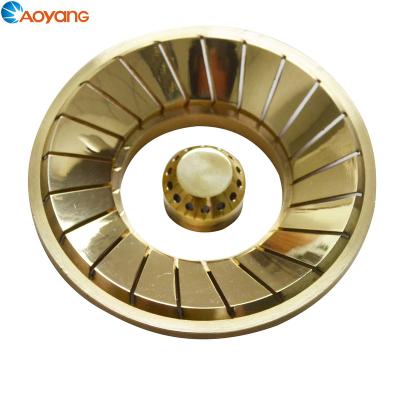 China > 10 Years Gas Stove Burner Brass Cap 90mm Part for sale