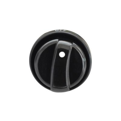 China Household Gas Cooker Parts Bakelite Knob Black With Iron Cove for sale