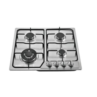 China High Quality Household Household Stainless Steel Gas Cooker 4 Burner Element Gas Stove for sale