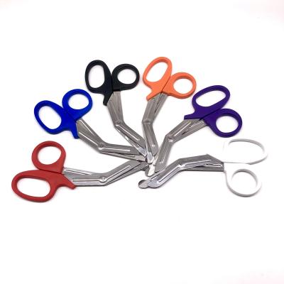 China Stainless Steel Underwater Sharpness And Rescue Safty Scuba Diving Scissors With Sheath for sale