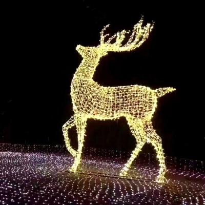 China Commercial Use Design IP65 Waterproof Ramadan Lamp Led Horse Pattern Decorations Christmas Animals Warm White Bright Light for sale